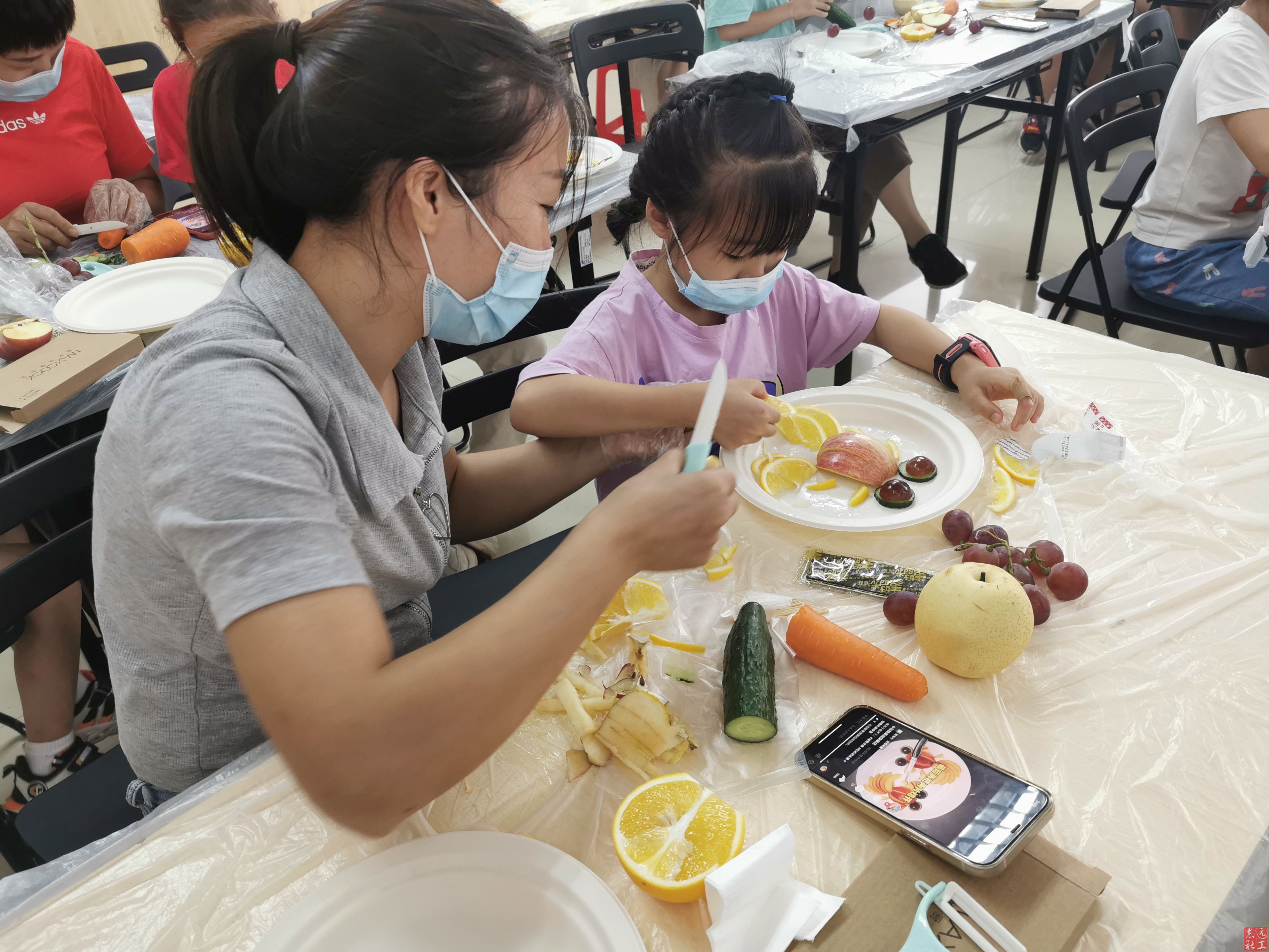 新联 水果拼拼乐亲子美食活动